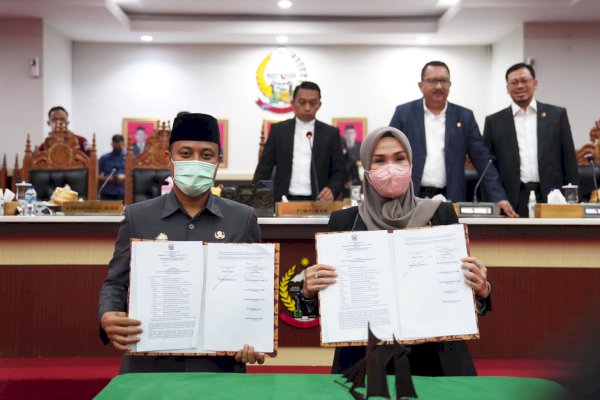 Gubernur -DPRD Sulsel Teken Nota Kesepakatan KUA-PPAS TA 2023