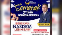 77 Tahun Indonesia Merdeka, Ketua NasDem Sulsel Rusdi Masse Satukan Warga Lewat Lomba, Hadiah Puluhan Juta!