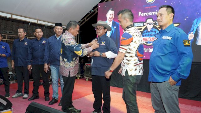 NasDem Sidrap Makin Tak Terbendung, Giliran Sang Koboy Timur Nyatakan Gabung NasDem