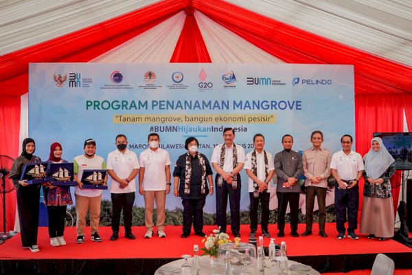 Program Prioritas Gubernur, DKP Sulsel Telah Tanam 1,7 Juta Batang Mangrove