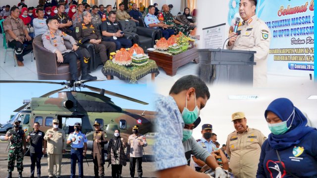 Bupati Maros Bersama Unsur Forkopimda Gelar Kegiatan Bhakti Sosial di Cenrana