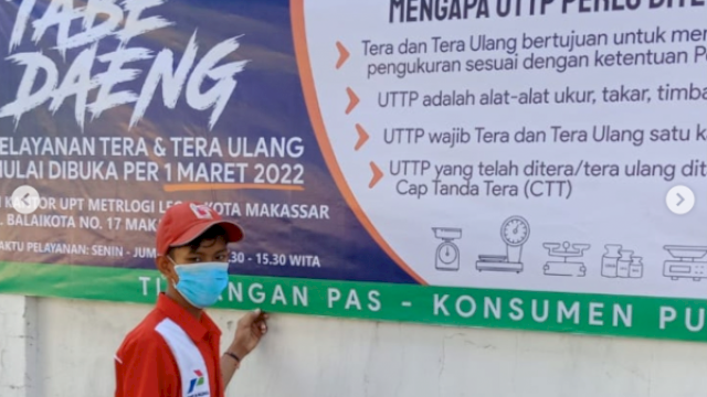 UPT Metrologi Disdag Makassar Rilis Penerimaan Tera &#8211; Tera Ulang Bulan Juli