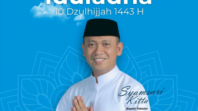 Bupati Takalar Syamsari Kitta: Selamat Hari Raya Idul Adha 1443 Hijriyah