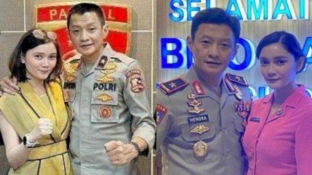 Brigjen Hendra dan istri.(F-INT)