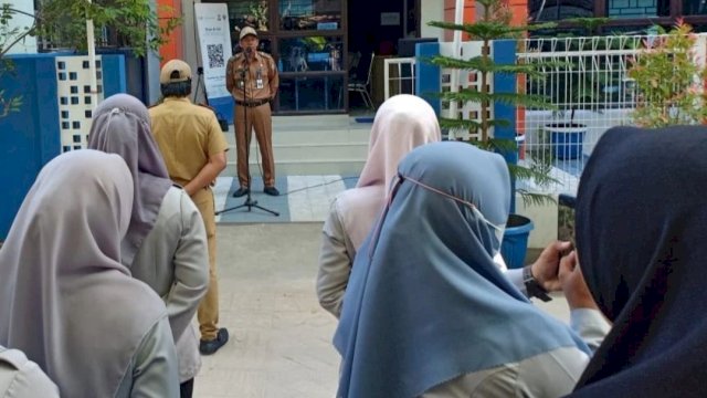 Pimpin Apel Pagi, Camat Ramli Lallo Minta Jajarannya Maksimalkan Pelayanan