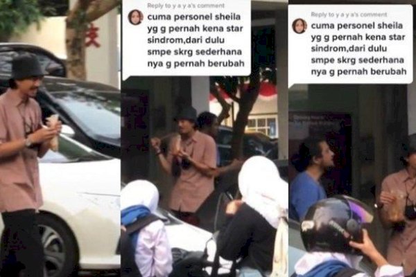 Viral Video Duta Sheila on 7 Jajan Cilok di Parkiran – Makan dari Plastik
