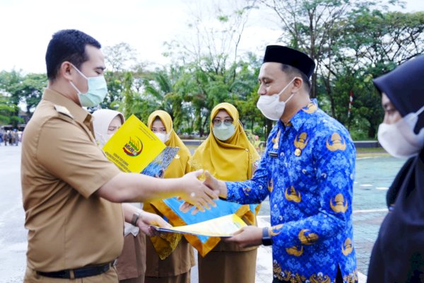 825 P3K Guru Formasi Tahun 2021 Pangkep Terima SK, Bupati Yusran: Tingkatkan Kualitas