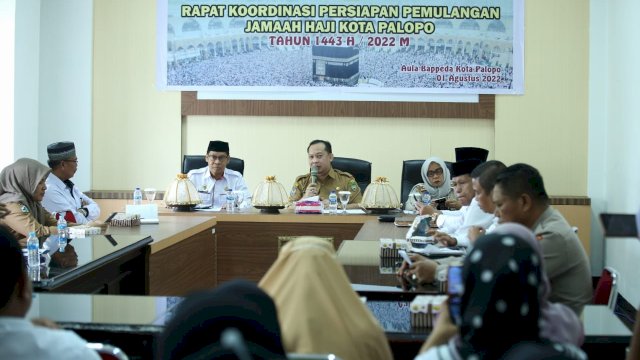 Pemkot Palopo Bahas Persiapan Pemulangan Jemaah Haji