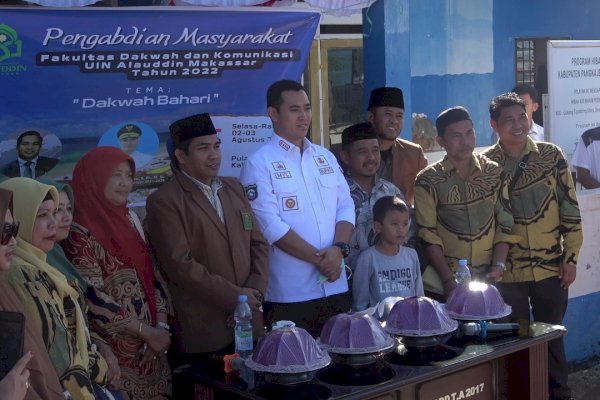 Bupati Yusran Apresiasi Dakwah Bahari UIN Alauiddin Makassar di Pulau Salemo