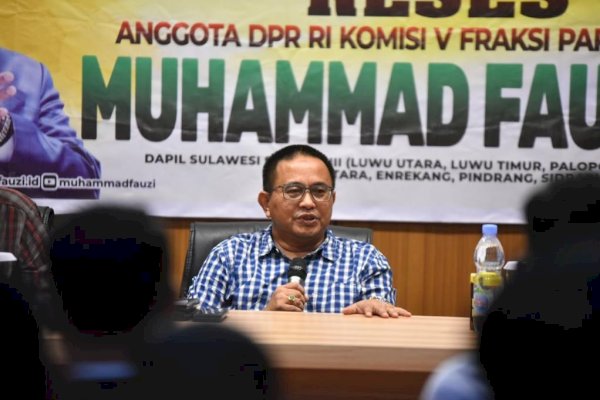 Anggota DPR RI Muhammad Fauzi Komitmen Kawal Aspirasi Warga Khususnya Dapil Sulsel III