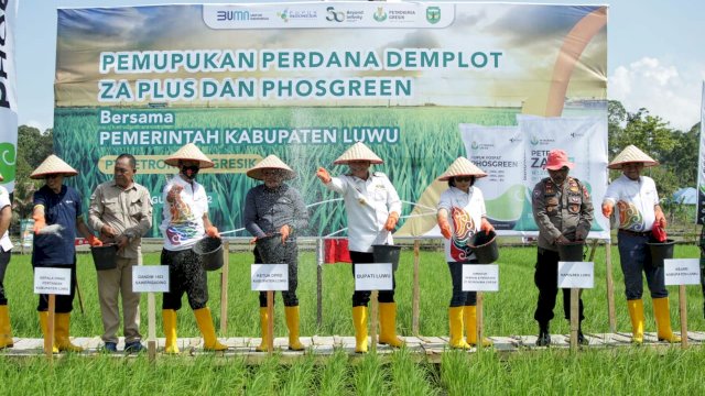 Bupati Basmin Mattayang Ajak Petrokimia Gresik Cari Solusi Penuhi Kebutuhan Pupuk Petani di Luwu