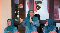 Ketua TP PKK Palopo Utia Sari Judas Hadiri Penilaian Desa Wisma