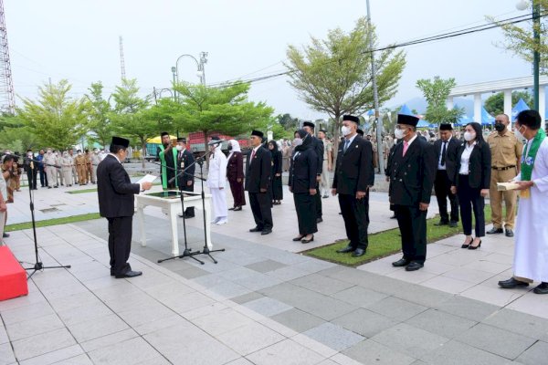 Pimpin Apel Pagi, Walikota Judas Mutasi Sejumlah Pejabat