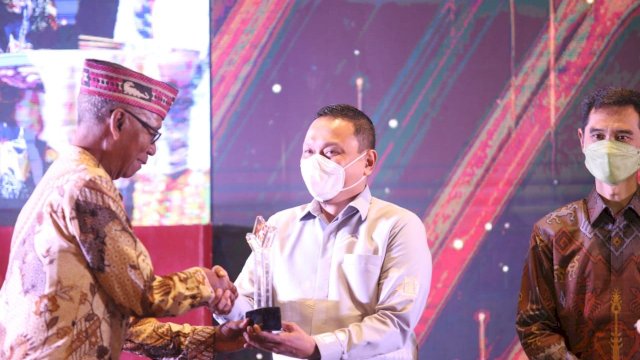 Kampung Budaya Paropo Raih Gold Winner Kategori Budaya IDEAS 2022.(F-humas)