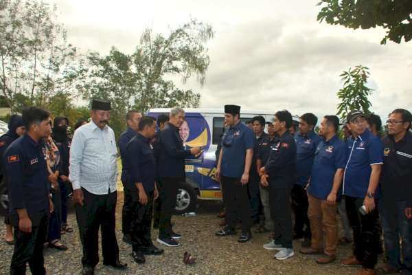 RMS Penuhi Kebutuhan Kader NasDem di Walmas Luwu, Belum Cukup 24 Jam Ambulans Sudah Datang