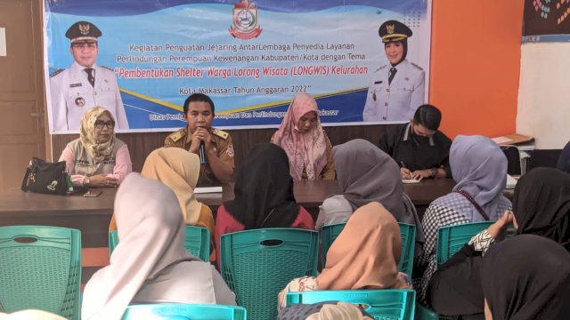 DPPPA Makassar Bakal Bentuk Shelter Warga Tekan Kasus Kekerasan Anak dan Perempuan di Maccini Gusung.(F-HUmas)