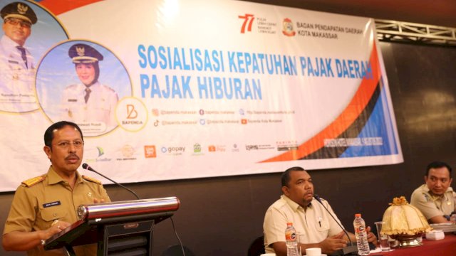 Pemkot Makassar Gelar Sosialisasi wajib Pajak.(F-HUmas)