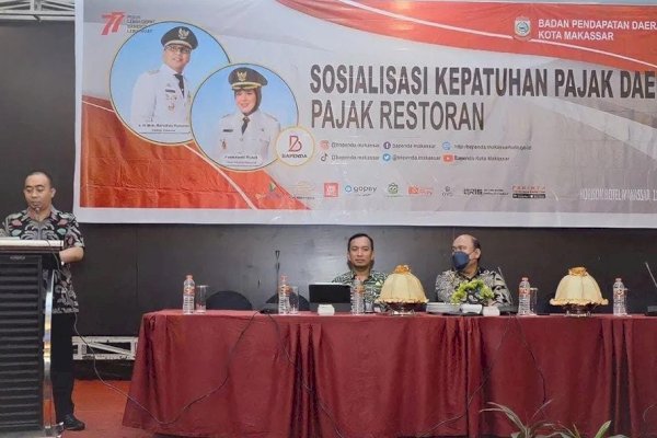 Bapenda Makassar Konsisten Sosialisasi Kepatuhan Wajib Pajak Daerah, Kali Ini Sasar Pengusaha Restoran