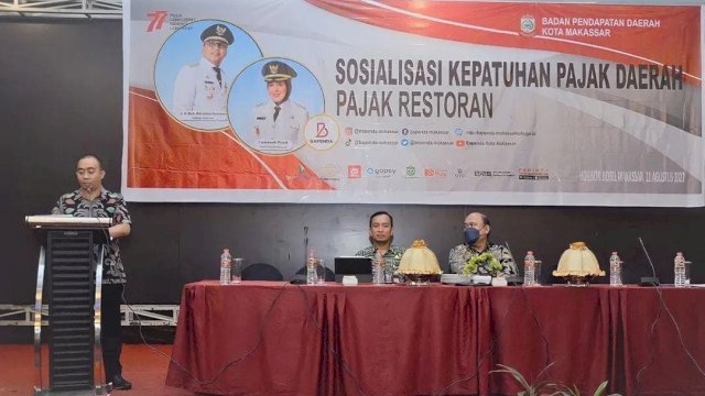 Bapenda Makassar Sosialisasi Kepatuhan Wajib Pajak Daerah