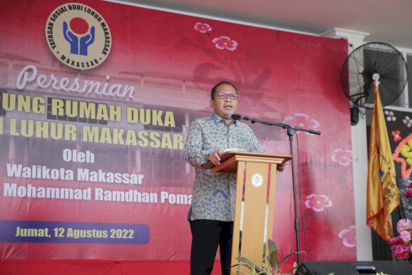 Danny Pomanto Resmikan Rumah Duka Yayasan Budi Luhur Makassar