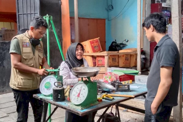 Belum Efektif, Metrologi Legal Disdag Makassar Hanya Tera Ulang 76 Uttp di Dua Pasar