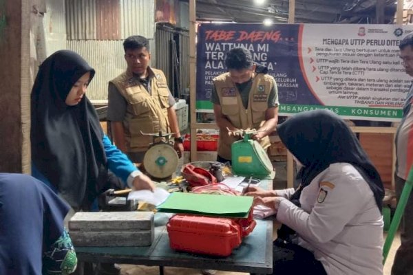 Minat Tera-tera Ulang Turun, Metrologi Legal Disdag Makassar Minta Pengawasan Lebih Ditingkatkan