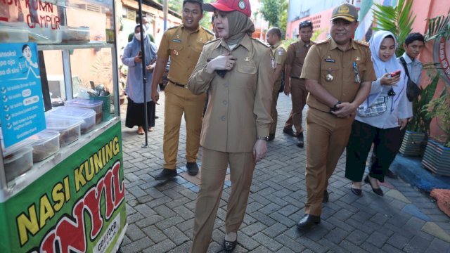 Wawali Fatmawati Rusdi kunjungi Longwis.(F-Humas)