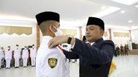 Ilham Azikin Kukuhkan 75 Paskibraka Bantaeng
