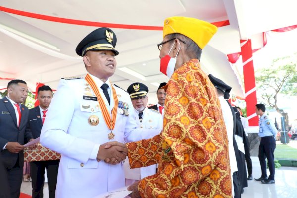 Pimpin Upacara HUT ke-77 RI, Ilham Azikin: Bantaeng Cepat Pulih Berkat Kebersamaan