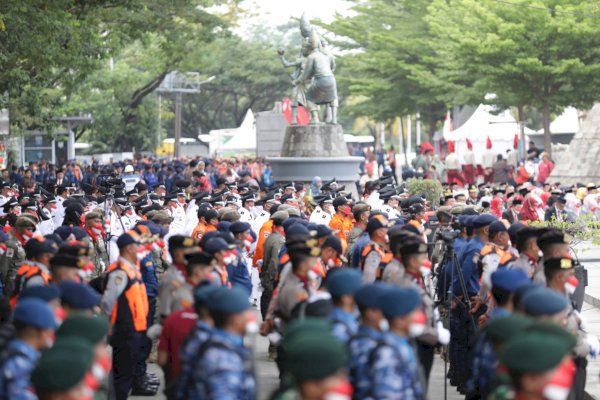 Walikota Danny Apresiasi TNI/POLRI Sukseskan Upacara HUT Ke- 77 RI