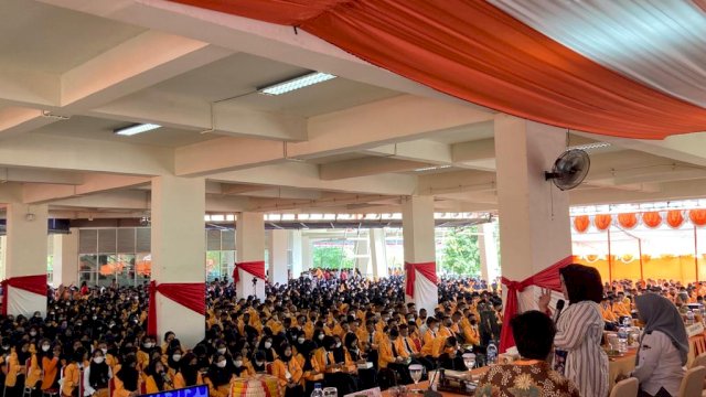 KPU Makassar Sosialisasi Jadwal Pemilu 2024 di Kampus UNM Makassar