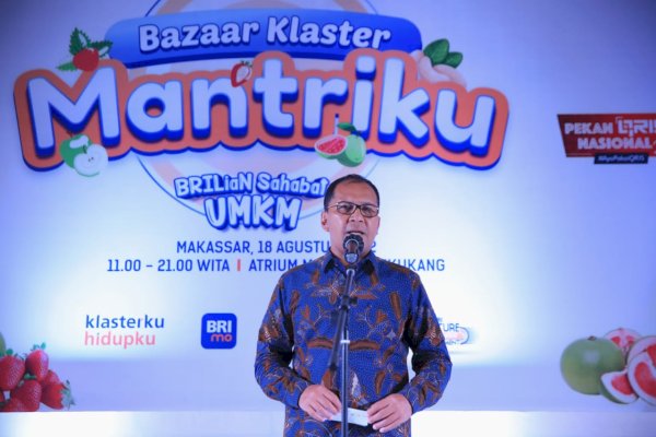 Hadiri Bazaar Klaster Mantriku, Danny Pomanto Ajak BRI Kolaborasi Kembangkan UMKM di Lorong Wisata