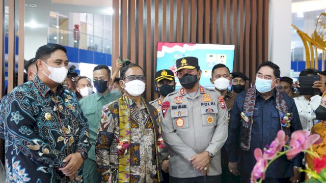 Sekda Sulsel, Abdul Hayat Gani, Bersama Plt Menpan RB, Prof Mahfud MD