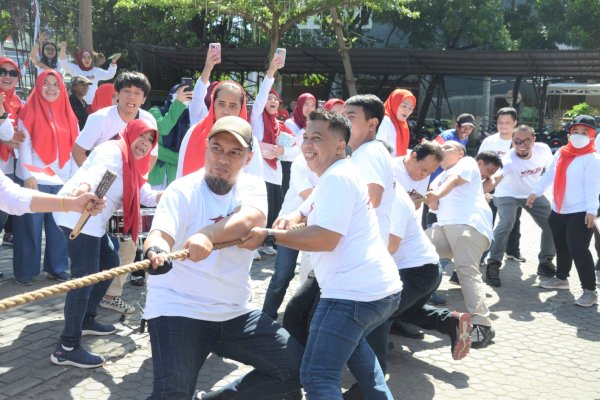 Meriahkan HUT RI ke 77, Bapenda Makassar Gelar Jumat Porseni