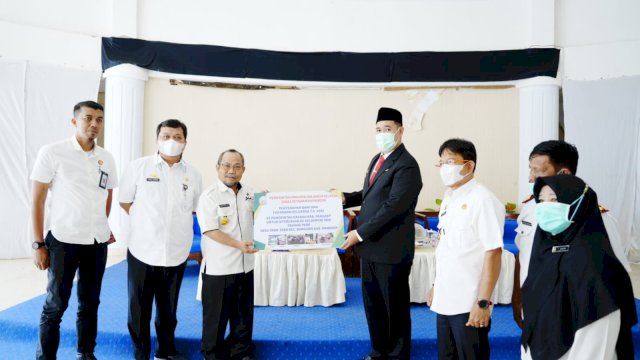 Petani di Pangkep dapat Bantuan Bibit Sayur dan Kambing