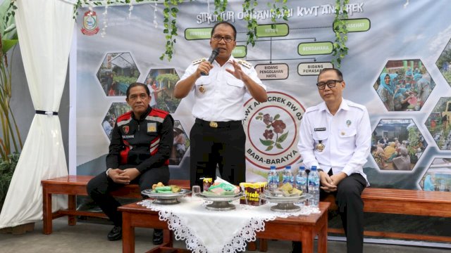 Danny Dampingi Kepala BNN Sulsel Kunjungi Longwis Bara-Baraya.