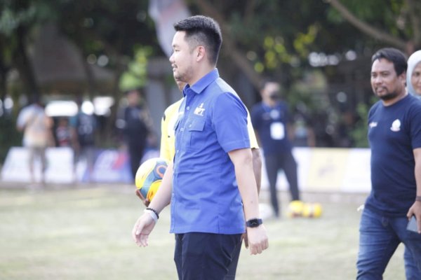 Buka APT Cup Series, Legislator NasDem Sulsel Andre Tanta: Junjung Nilai Sportifitas-Integritas