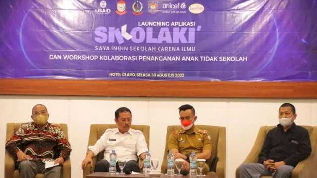 Launching aplikasi SIKOLAKI' dari Bappeda Makassar