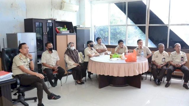 Rakor Sub Bidang Restoran bersama seluruh staf Sub Bidang Pajak Restoran