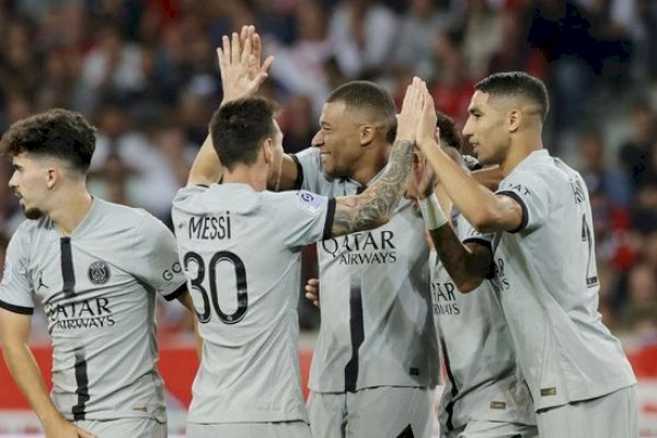 PSG Bantai Lille 7-1, Mbappe Cetak Hattrick