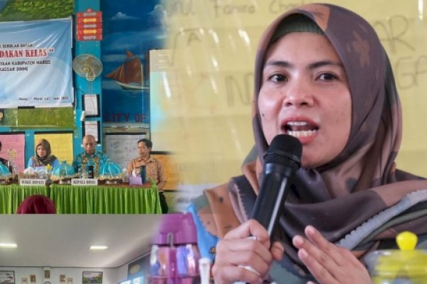 Wabup Suhartina Bohari Hadiri Penutupan Bimtek PTK Bagi Tenaga Pengajar Sekolah se-Kabupaten Maros