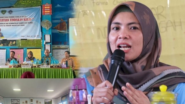 Wabup Suhartina Bohari Hadiri Penutupan Bimtek PTK Bagi Tenaga Pengajar Sekolah se-Kabupaten Maros