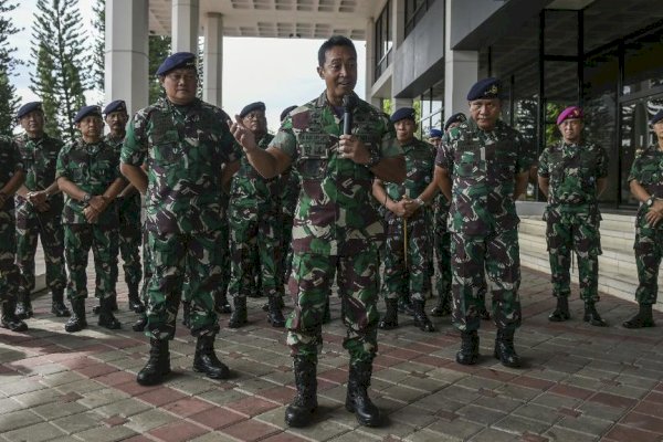 Jenderal Andika Mutasi 113 Perwira Tinggi TNI