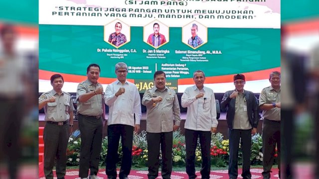 Jaga Ketersediaan Pangan, Irjen Kementan Jalin Kerjasama dengan KPK dan BPKP