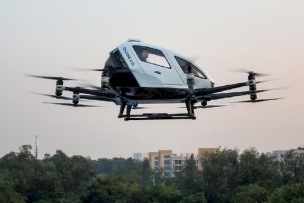 Taksi Terbang Akhirnya Mengudara di Indonesia