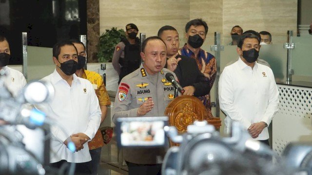 6 Perwira Polisi Jadi Tersangka Obstruction of Justice Pembunuhan Yosua.(F-INT)