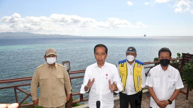 Jokowi Tekankan Pentingnya Desain Pertahanan Keamanan di Titik Terluar NKRI.(F-INT)