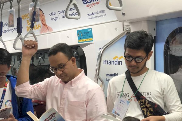 Anies Baswedan Apresiasi Jepang atas Proyek MRT Fase 2A