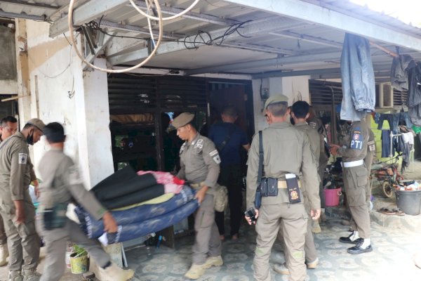 Puluhan Tahun Dikuasi Oknum, Dinas Pertanahan Tertibkan Aset Pemkot Makassar di Jalan Yusuf Dg Ngawing