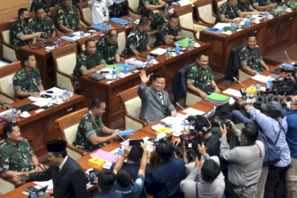 Komisi I DPR Putuskan Rapat Bareng Prabowo, Panglima TNI hingga KSAD Dudung Digelar Tertutup